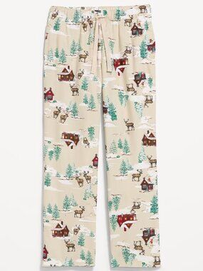Old Navy 2X Flannel PJ Pajama Lounge Pants Winter Cabin Plus Size
